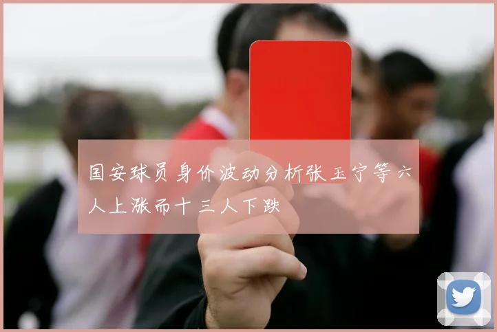 国安球员身价波动分析张玉宁等六人上涨而十三人下跌